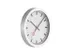 Horloge murale NeXtime 'Station' Ø19cm aluminium brossé