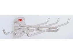 Gereedschapshouder 6-Voudig Aluminium-Kleurig