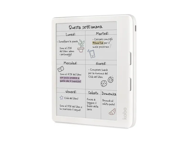 Rakuten Kobo Libra Colour e-book reader Touchscreen 32GB Wifi Wit