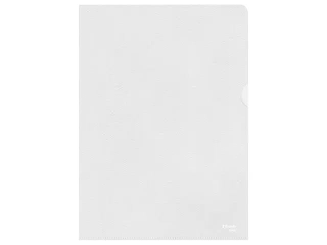 Insteekmap L-model Esselte standaard copy safe PP A4 transparant