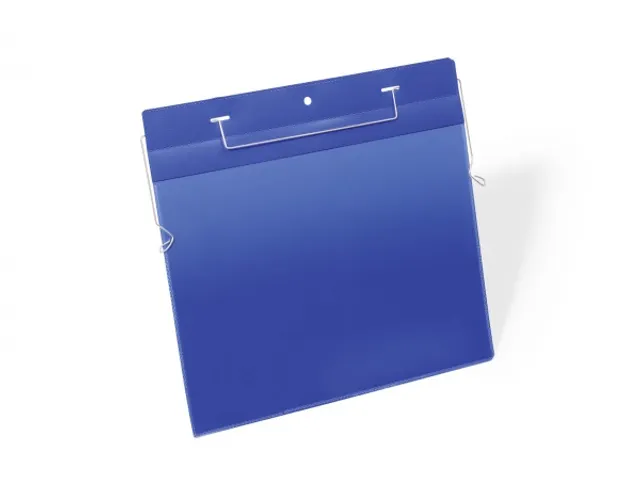 Hoes met ophangbeugel A4 liggend formaat