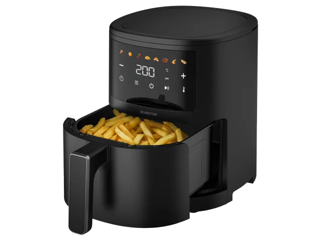Airfryer Inventum 3.5 liter 1500 watt zwart