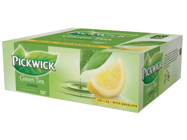 Groene Thee Pickwick green original lemon 100x2gr