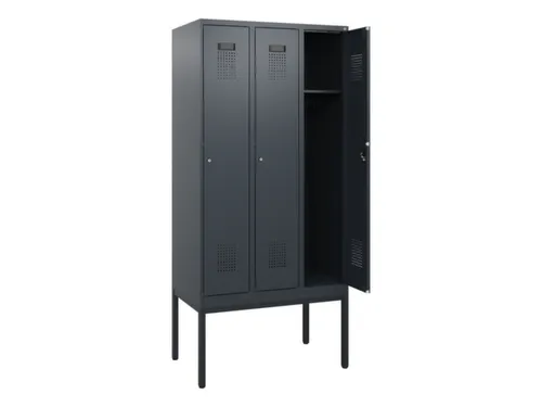 schoollocker,HxBxD 1950x900x500mm,3vak,vak B 300mm,cil.-slot
