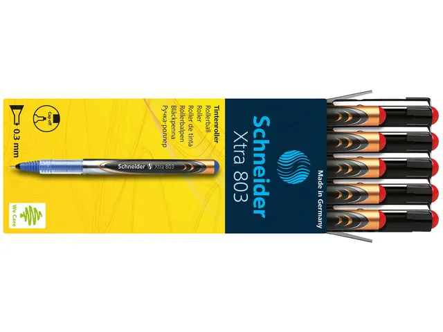 rollerball Schneider Xtra 803 0.3mm rood