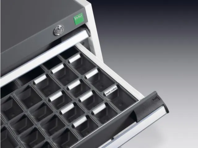 Ladekast 1200x1300x750mm 10laden 75kg Kleur Ral3004