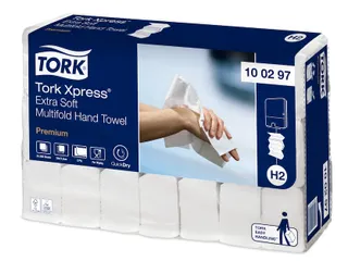Tork 100297 Xpress Handdoek Premium H2 ZigZag Extra Soft 2-laags - 5