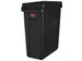 Slim Jim Afvalcontainer Met Luchtsleuven 60 Liter Zwart