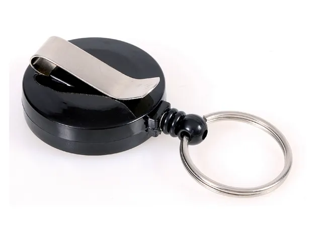 Afrolmechanisme Europel sleutelring zwart