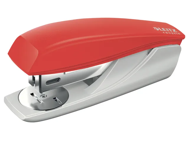 Nietmachine Leitz Nexxt Recycle klein 25 vel rood