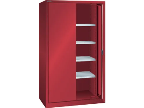 zwaarlastkast met zwenkdeuren,HxBxD 1950x1146x690mm,lak RAL3003