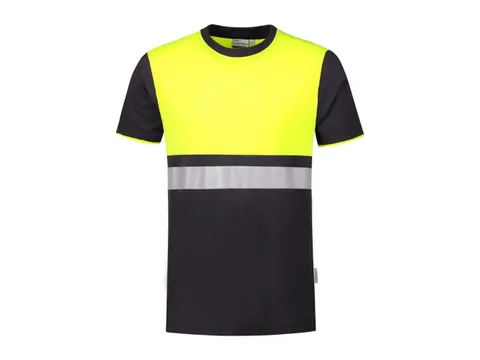 Santino Hannover T-shirt, grijs/geel, maat 5XL, per stuk
