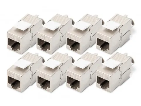 CAT 6A keystone module afgeschermd gereedschapsloze verbinding 8st