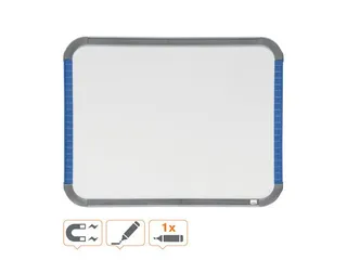 Mini Whiteboard Nobo Q-home Slim Line 22x28cm Wit - 3