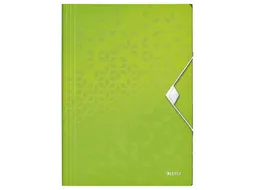 Elastomap Leitz WOW 3-kleps A4 Polypropyleen groen