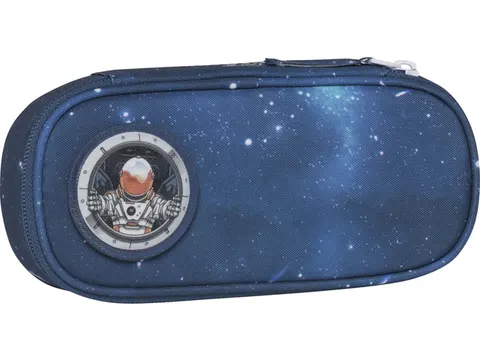 Etui Beckmann ovaal Leeg Space Mission blue