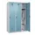 locker,HxBxD 1850x1200x500mm,3vak,vak B 400mm,draaigrendel