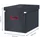Cosy Click & Store kubus grote opbergdoos grijs 80% gerecycled karton