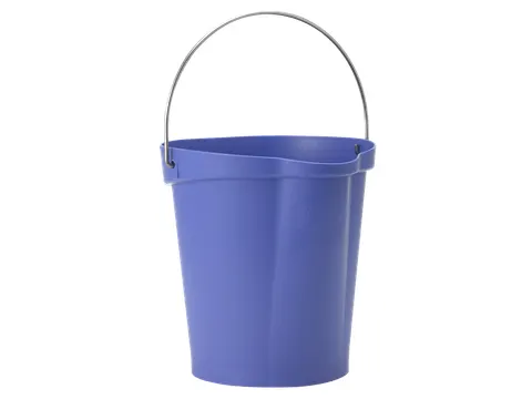 Hygiene 5686-8 emmer 12 liter paars maatverdeling en schenktuit