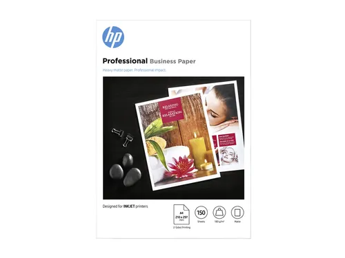 Inkjetpapier HP 7MV79A A4 mat 180gr 150 vel