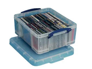Opbergdoos 18 Liter Transparant Cd/dvd Groot - 2