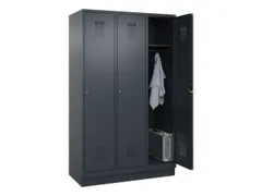 locker,HxBxD 1950x1200x500mm,3vak,vak B 400mm,cil.-slot,sokkel