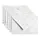 Envelop Papicolor C6 114x162mm Marble grijs Gegomd