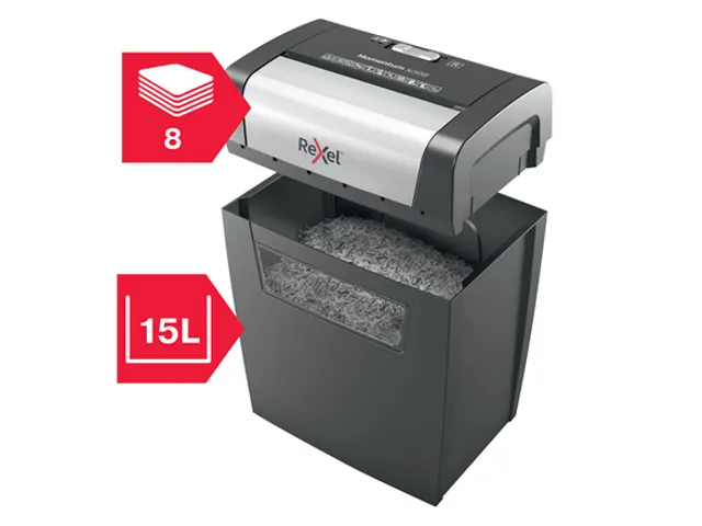Rexel Momentum X308 Papiervernietiger P-3 Snippers 5x42mm