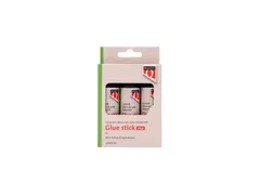 Lijmstift Quantore ECO 20gr blister á 3 stuks