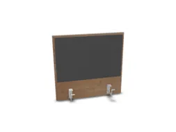 opzetpaneel bureau aanbouw achter NT-cherry BN8010-antraciet 600mm