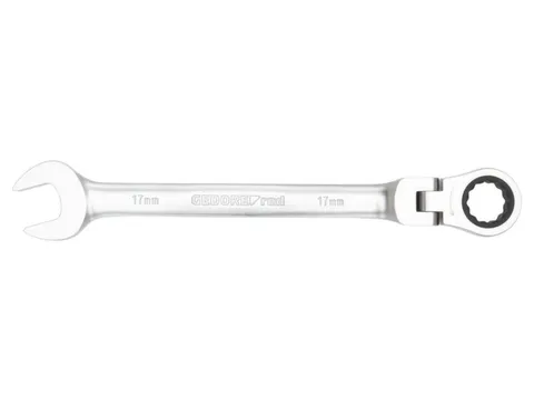 R07300190 Scharnierende ratelsleutel SW19mm 250mm