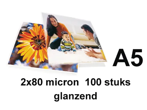 Lamineerhoes Gbc A5 80 micron glanzend