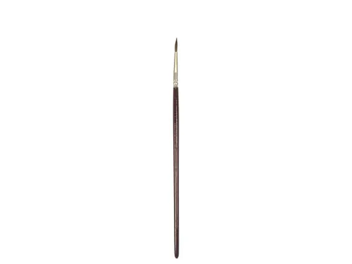 Ronde penseel Kangaro #4 kort gelakt hout doos a 12 stuks