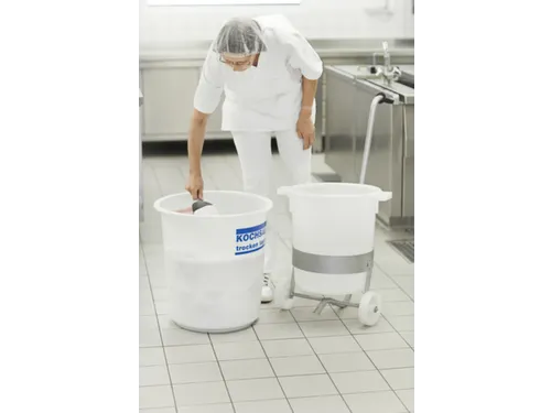 ton,HxØ 530x515mm,75l,HDPE,naturel wit