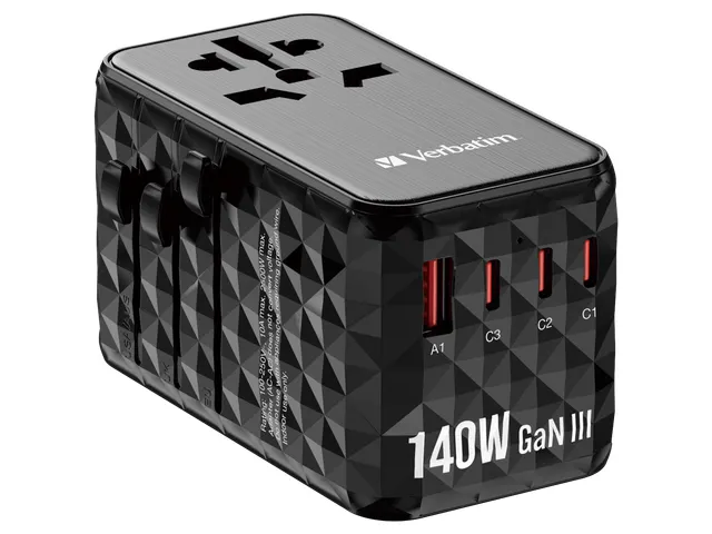 Verbatim 32125 GaN III universele travel adapter UTA-10
