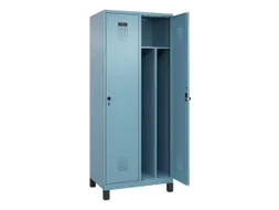 locker voor scheiding van kleding,HxBxD 1950x800x500mm,2vak