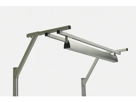 draagarm v. lamp,v. montagetafel,B 1800mm,staal,RAL7035