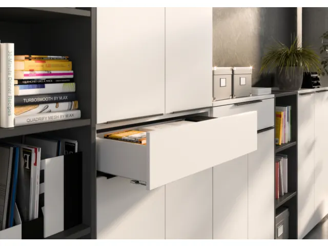 dossierkast,HxBxD 1970x810x400mm,4xhouten vloer,4ordnerhoogte,romp wit