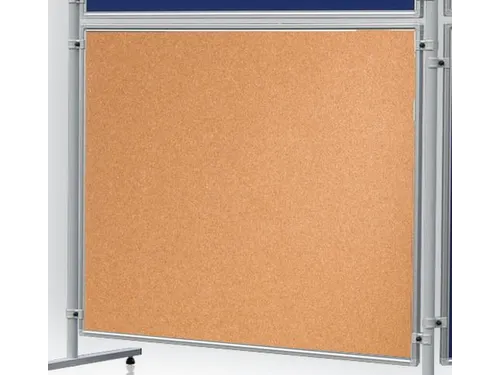 Presentatiewand Hxb 150X120Cm Aluminium Frame Kurk