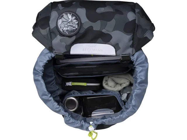 Schooltas Beckmann Classic Maxi Camo Rex black
