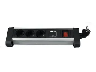 Desktop Contactdoos Zwart Belgie - 2