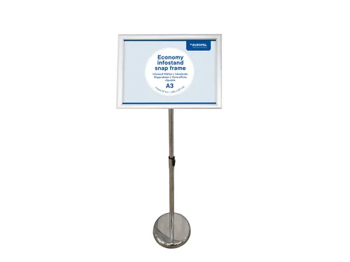 Infostandaard Europel Economy 25mm A3 Zilver