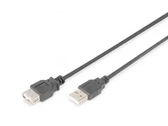 USB 2.0 verlengkabel type A mannelijk/vrouwelijk 5m USB 2.0 compatibel