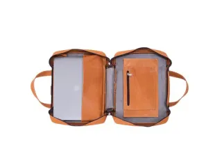 R-Go Viva 15.6 inch Laptoptas Leer Bruin - 7