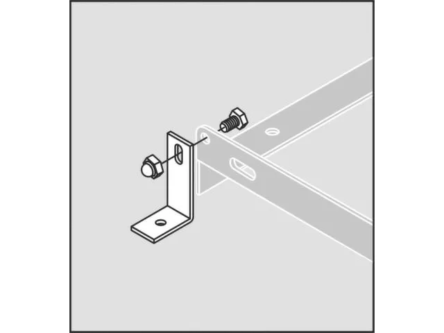 Angle De Montage Au Sol Pour Arceau Pour Cycles