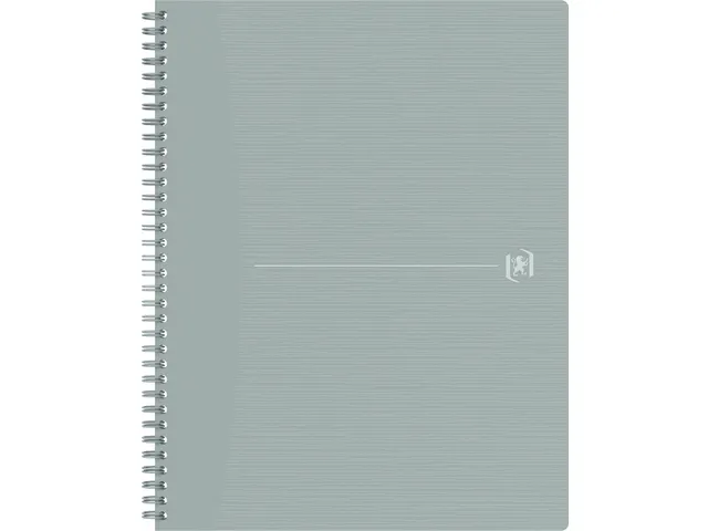 Origin spiraalschrift A4+ geruit 5 mm grijs