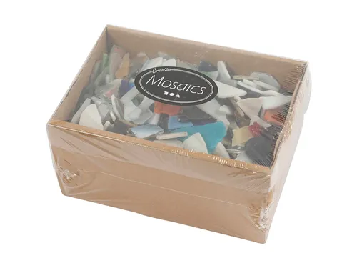 Mozaïek Creativ Company grootte 8-20mm dikte 2-3mm 2kg assorti