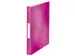Ringband Leitz WOW A4 4-rings O-mech 25mm PP roze