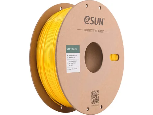 eSUN 3D Printer Filament ePETG+HS 1,75mm Geel 1kg