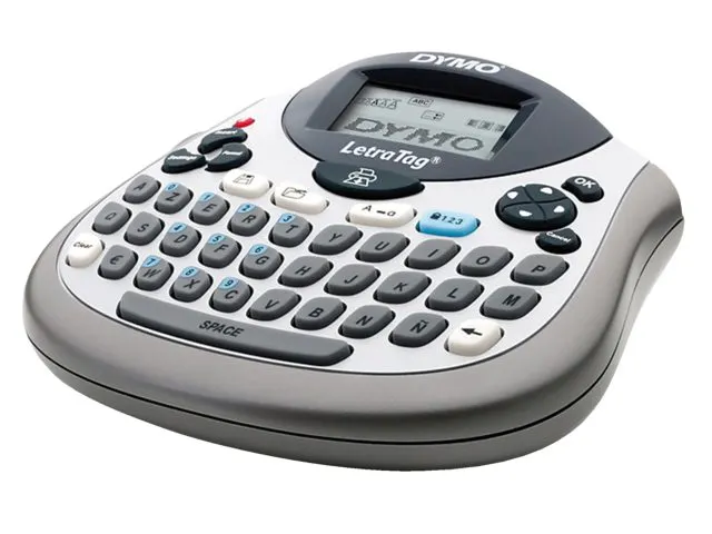 Labelprinter Dymo LetraTag 100T draagbaar azerty 12mm zilver